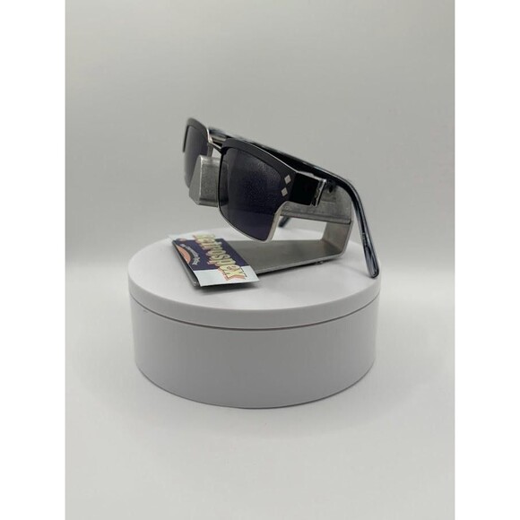 Vintage Y2K Eyeglasses | NOS | Grey Sun Lens | Chunky Metal Frame Retro Glasses - Picture 5 of 10